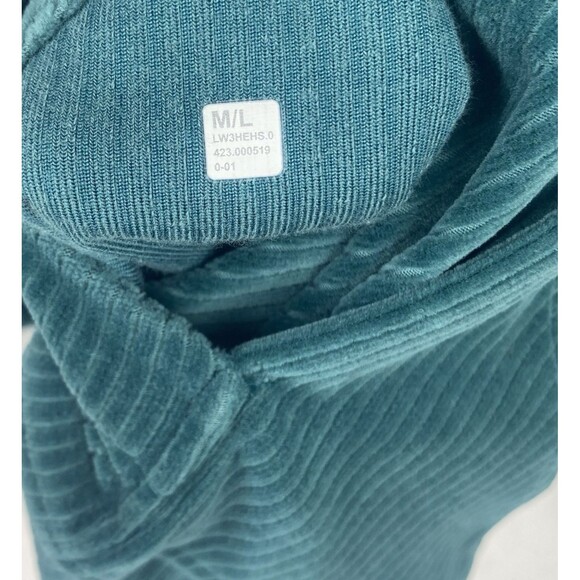 Lululemon Scuba Sweater Womens M/L Green Oversized Crooped Hoodie Sweatshirt - Picture 9 of 9